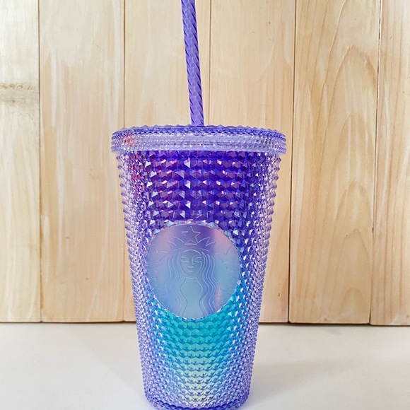 Starbucks Other - Starbucks 2021 Studded Mermaid Ombre Tumbler 16oz